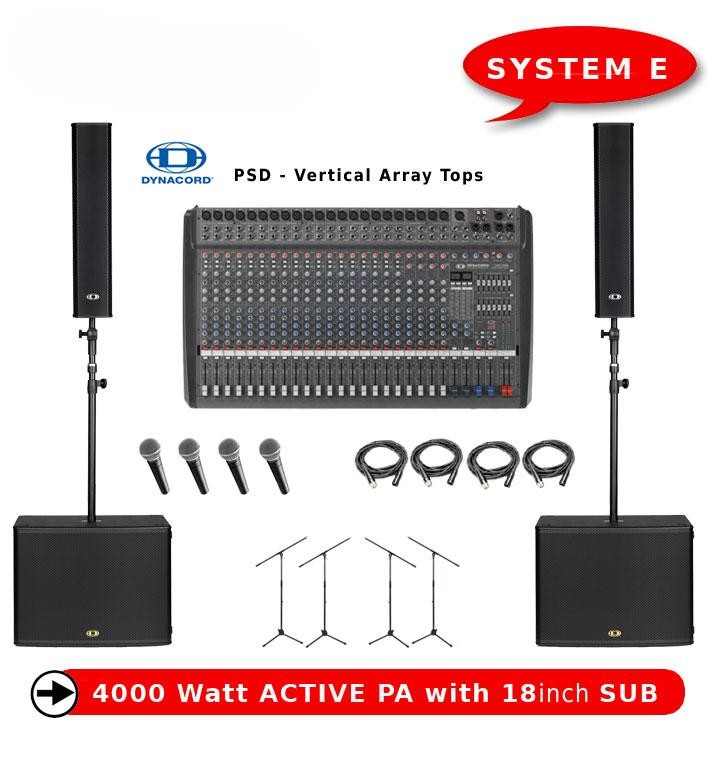 P.A. SYSTEM – E